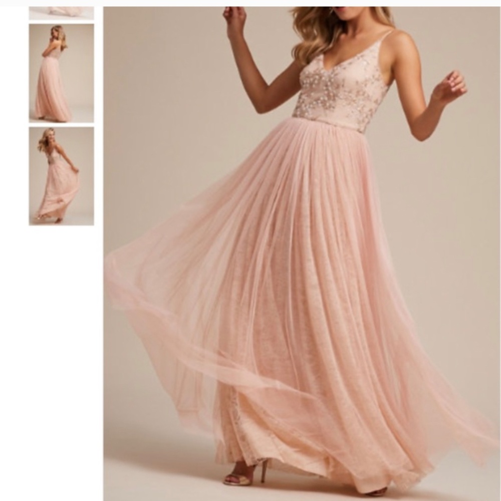 BHLDN Adrianna Papell Cluny Dress - Picture 3 of 3